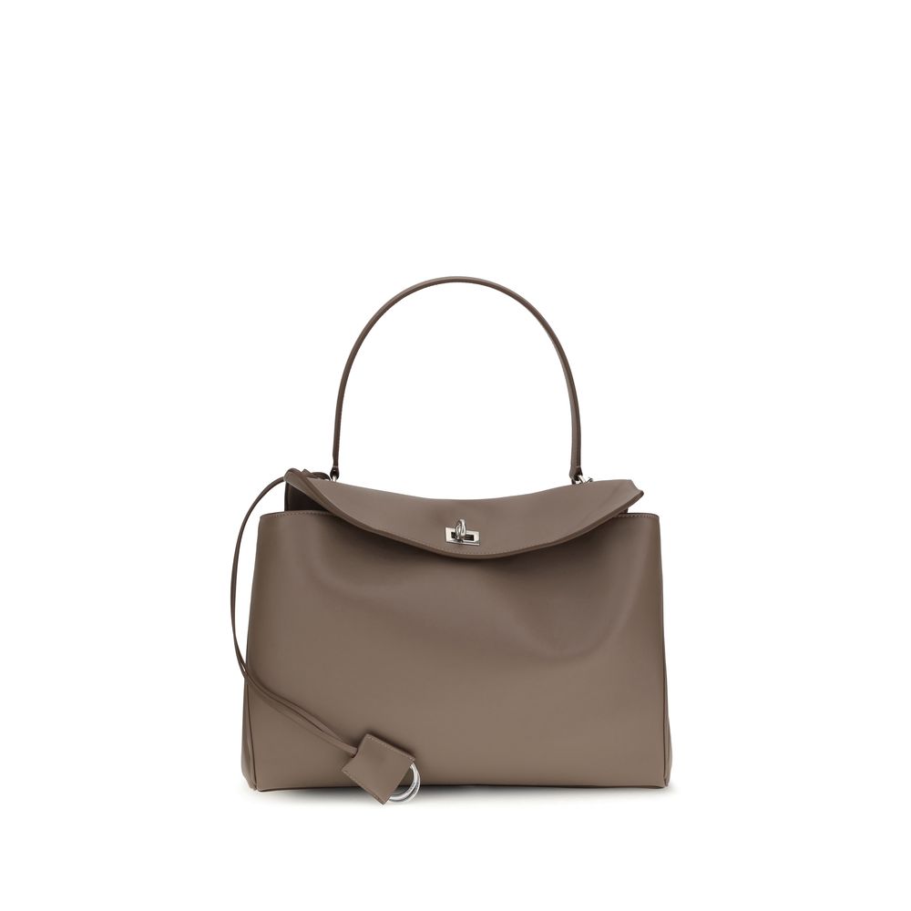 Balenciaga Gray Leather Shoulder Bag
