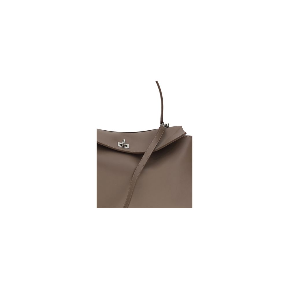 Balenciaga Gray Leather Shoulder Bag