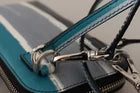 Dolce & Gabbana Blue Leather Cross Body Neck Strap Card Slot Phone Pocket
