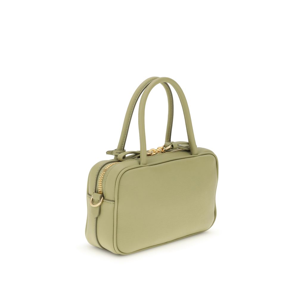 Prada Bicolor Leather Handbag