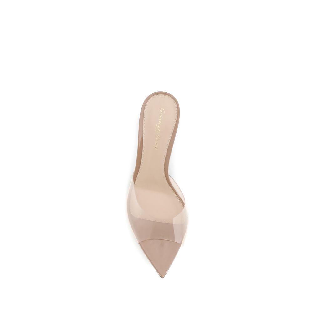 Gianvito Rossi Beige Stiletto Heel Sandals
