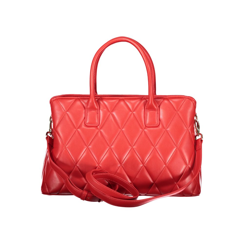 Mario Valentino Rosso Women's Bag with Handles and Compartments