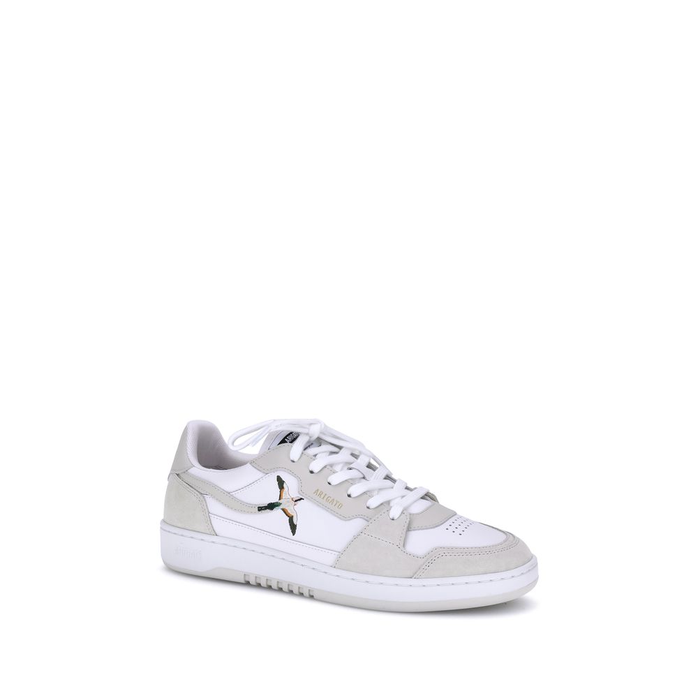Axel Arigato White Leather Low Top Sneakers