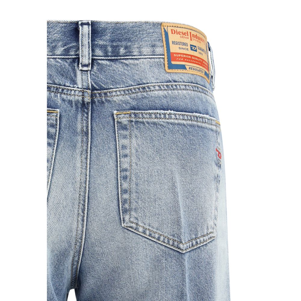 Diesel 1978 D-Akemi Blue Denim Bootcut Jeans