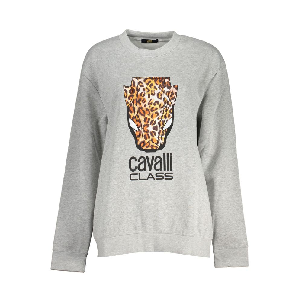 Cavalli Class Grigio Women Sweatshirt