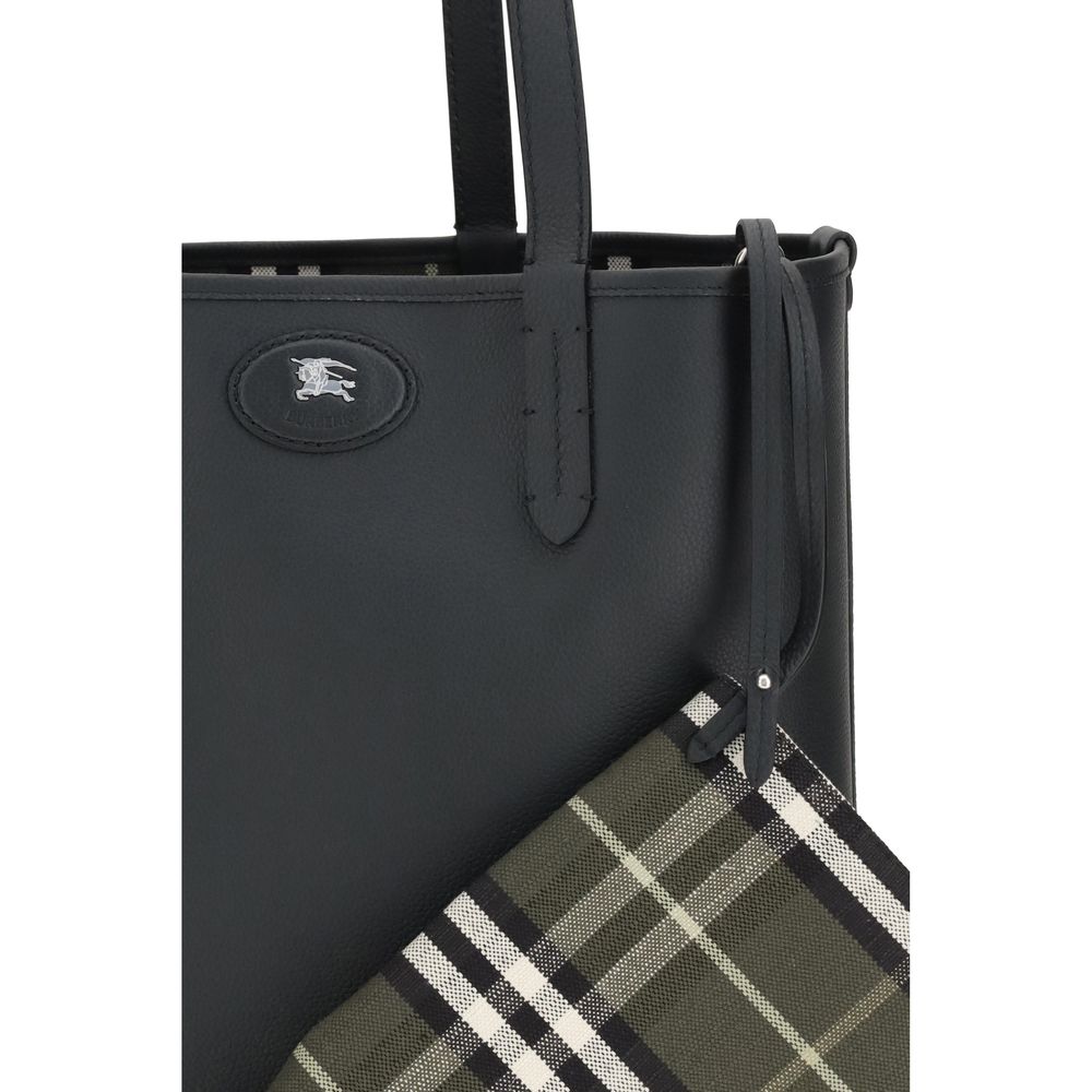 Burberry Black Leather Shoulder Bag
