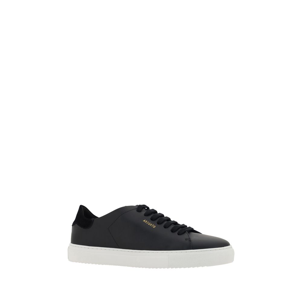 Axel Arigato Black Leather Low Top Sneakers
