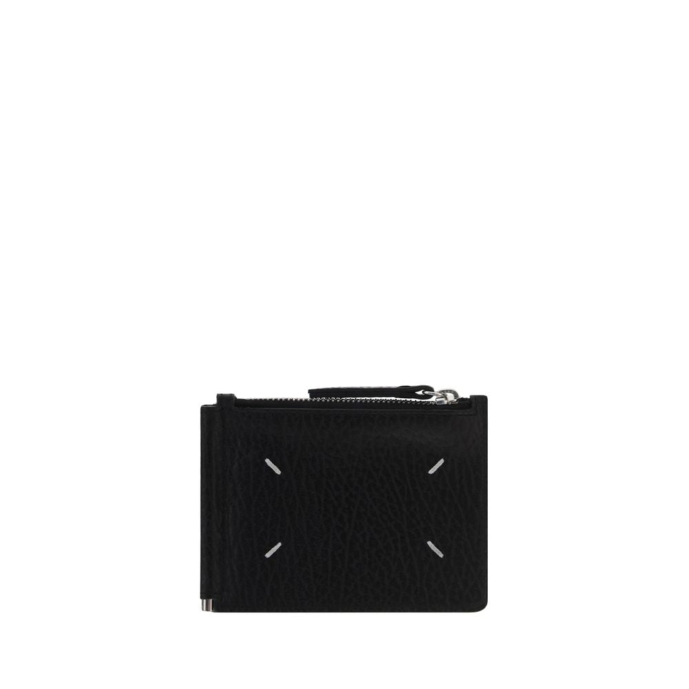 Maison Margiela Black Leather Wallet