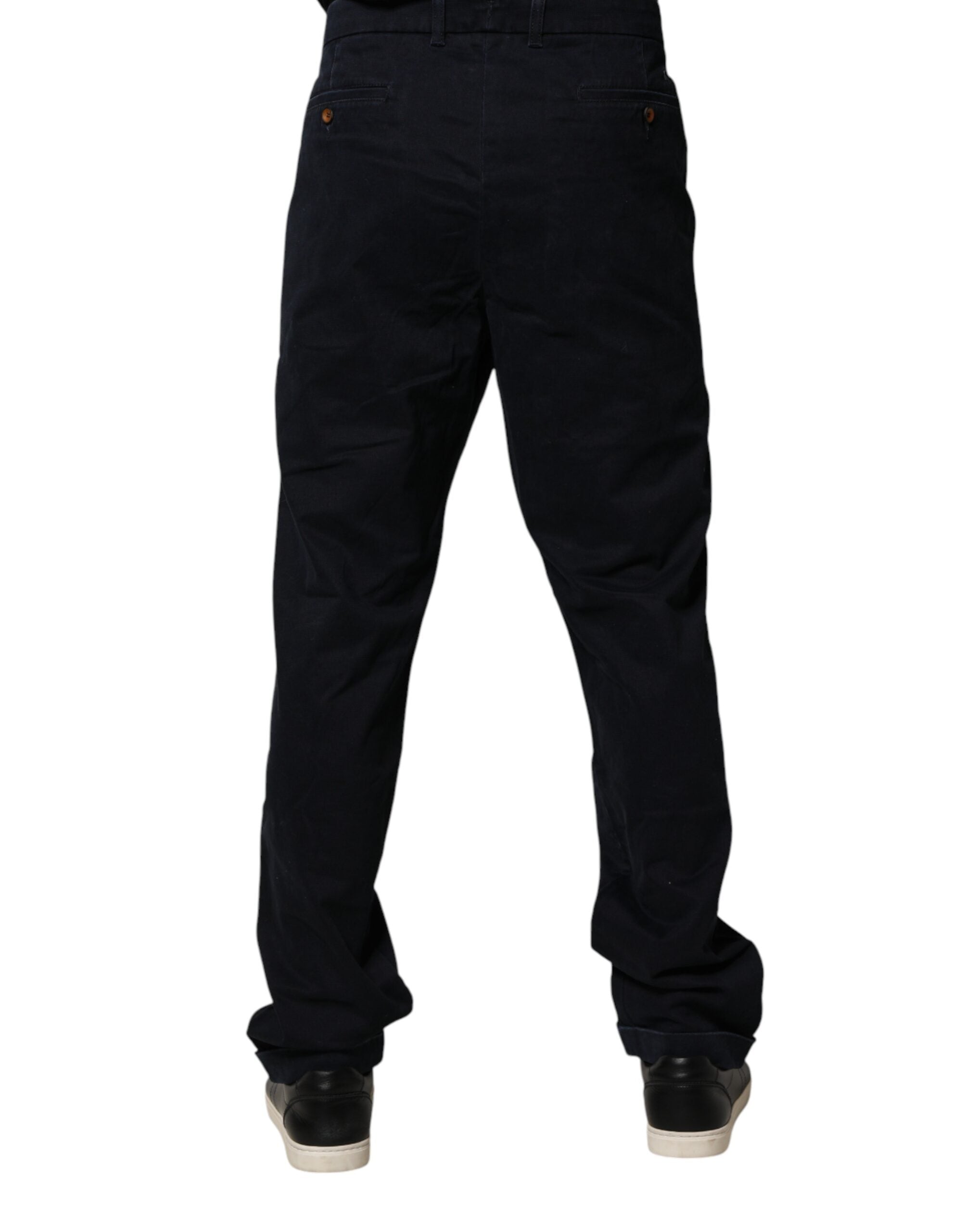 Harmont & Blaine Black Mid Waist Skinny Denim Trouser Jeans