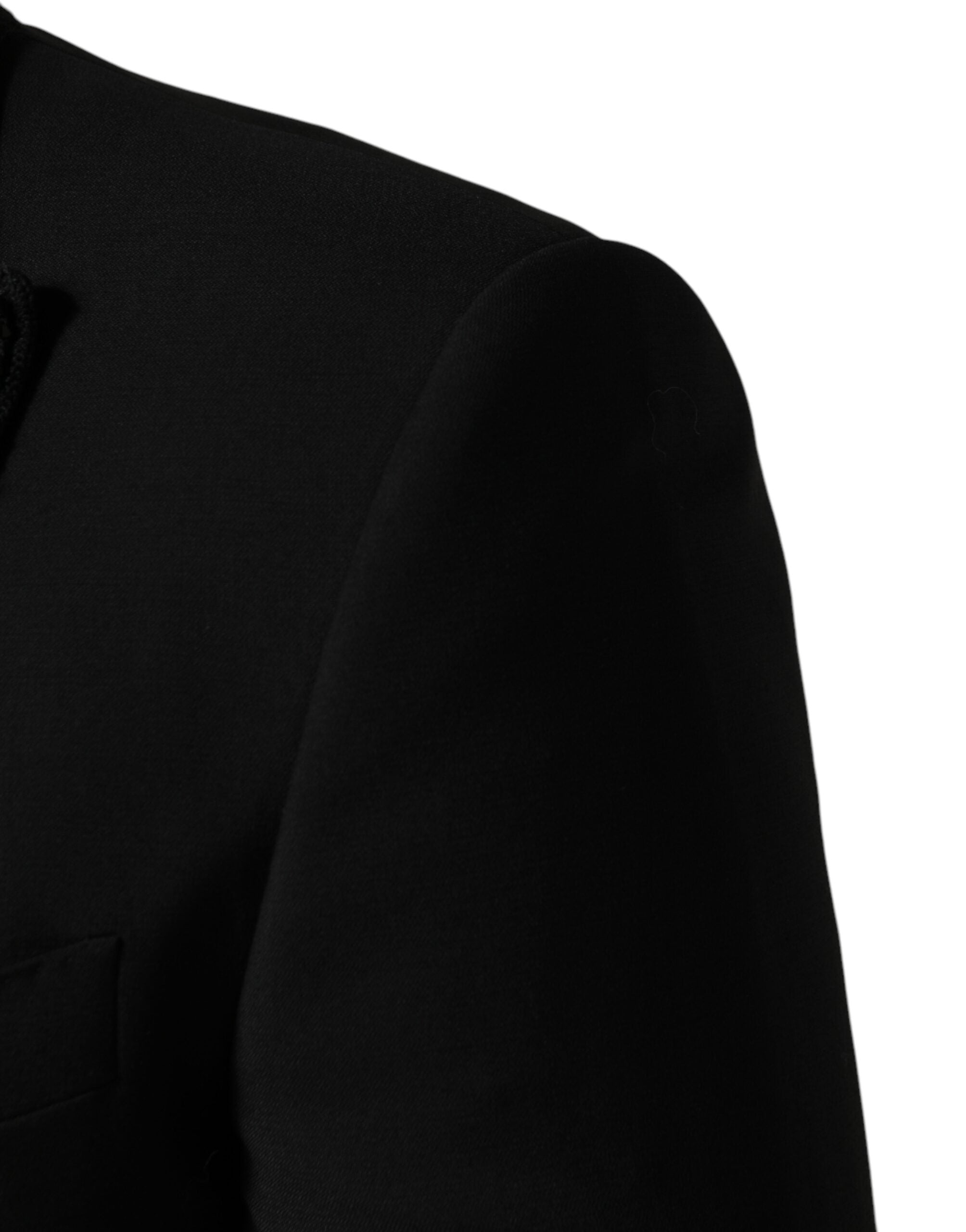 Pre-Owned Dolce & Gabbana Dark Gray Wool Single Breasted 3 Piece Men Suit