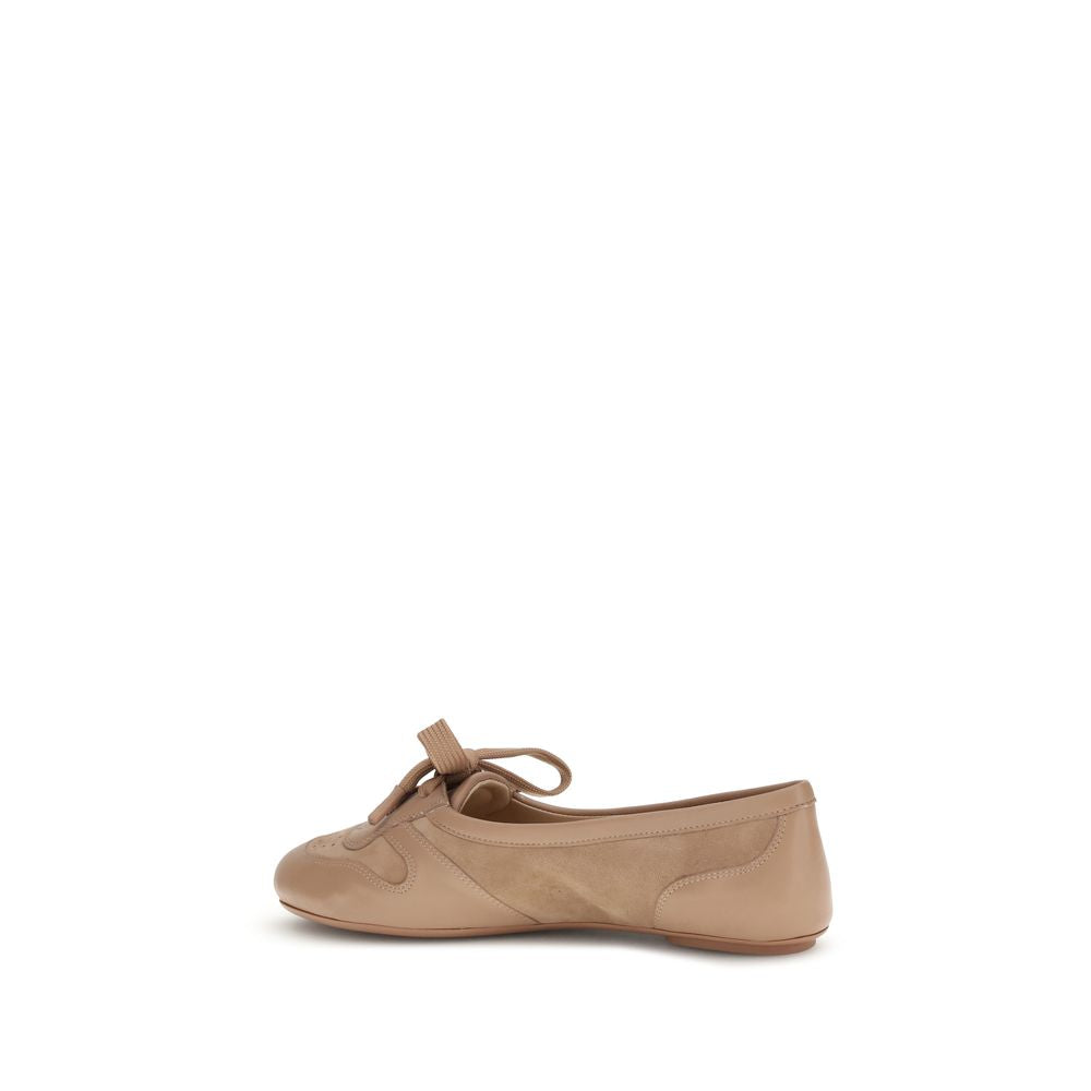 Gianvito Rossi Multicolor Leather Ballet Flats