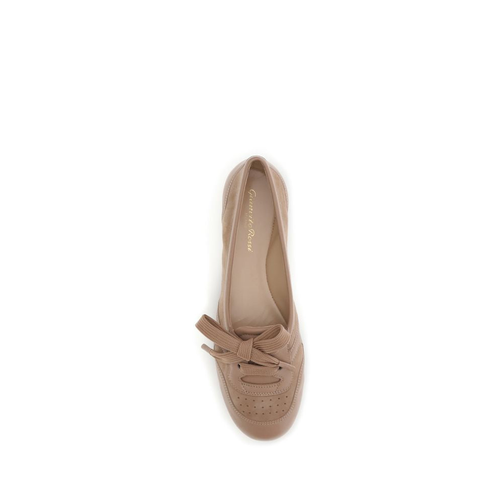 Gianvito Rossi Multicolor Leather Ballet Flats