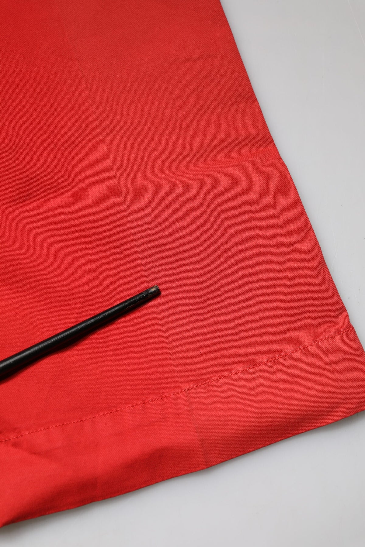 PT Torino Red Flared Mid Waist Chino Casual Trouser Pants