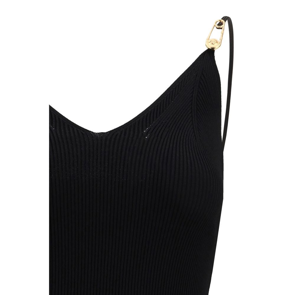 Versace Black Viscose Casual Dress - PreLoved & Luxe