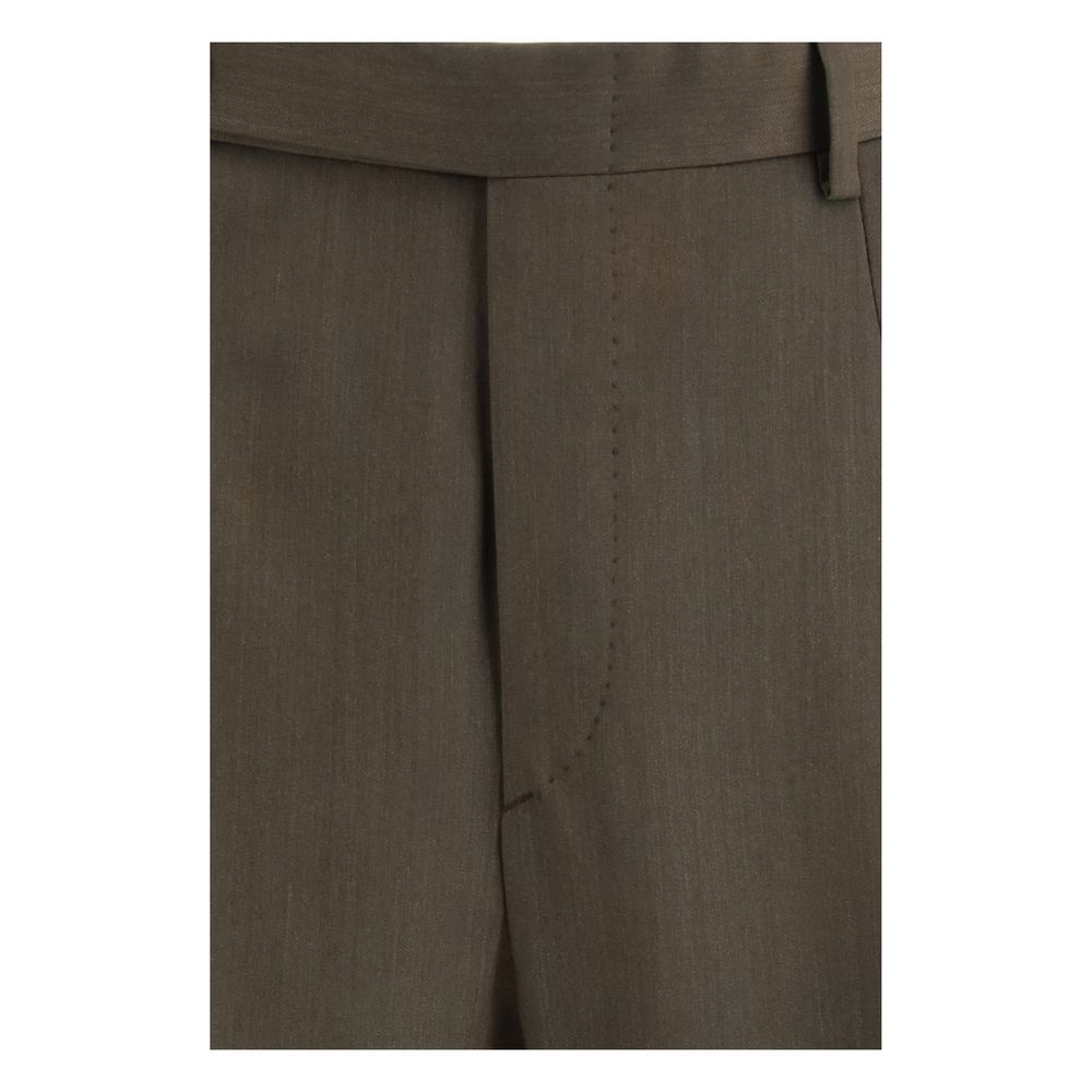 Brioni Bicolor Wool Casual Pants