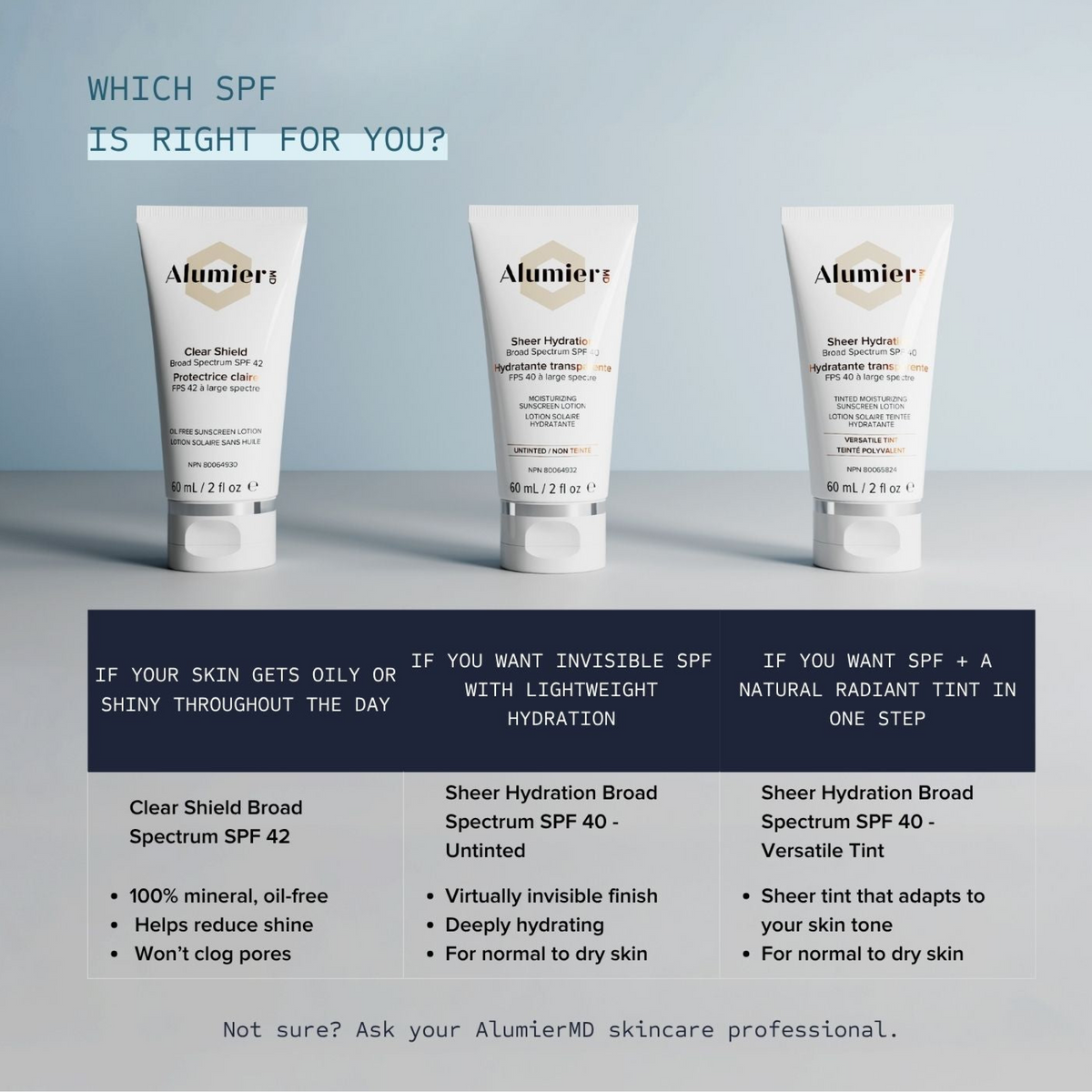 Alumier Sheer Hydration Broad Spectrum SPF40 Versatile Tint