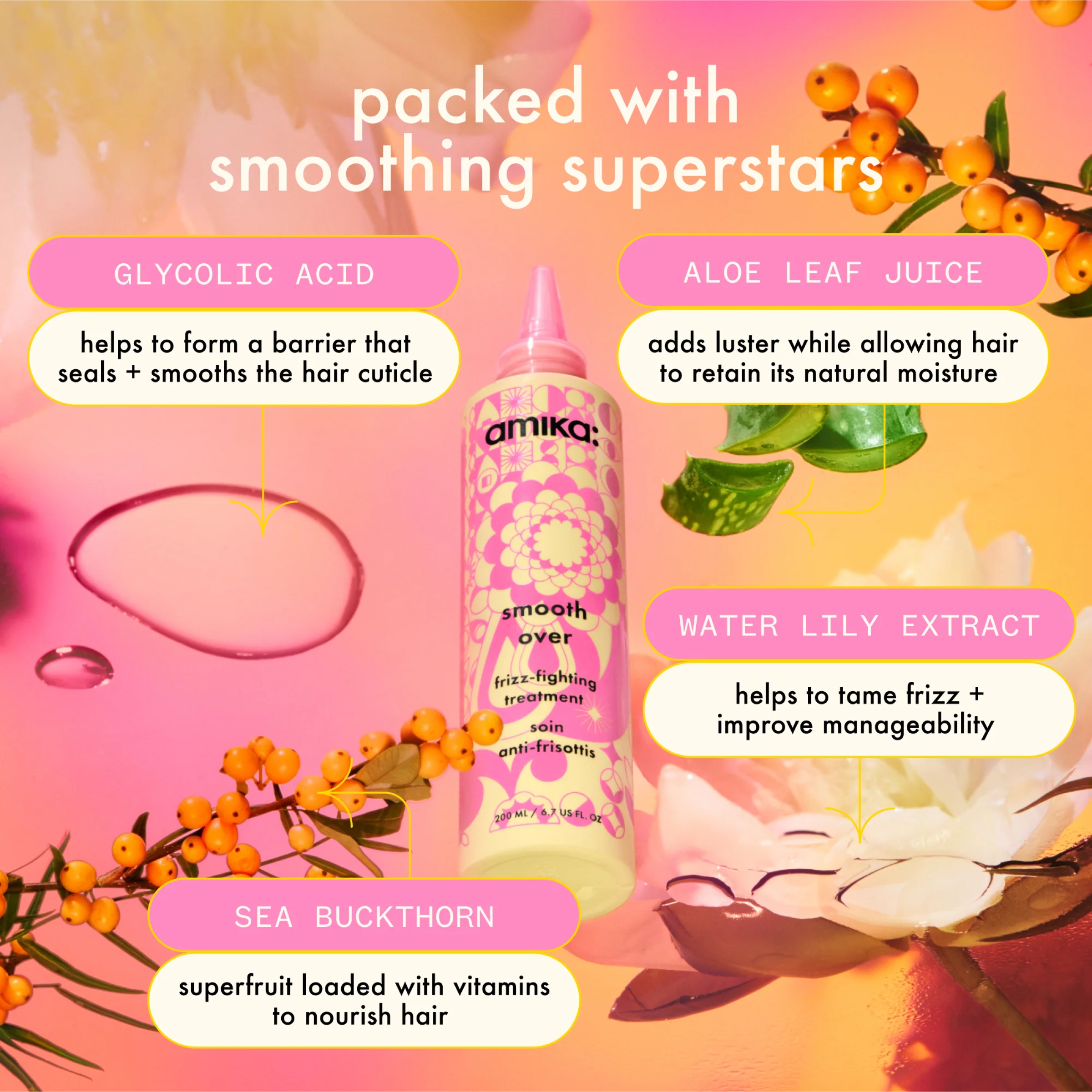 Amika Smooth Over Frizz-Fighting Treatment Hair Mask