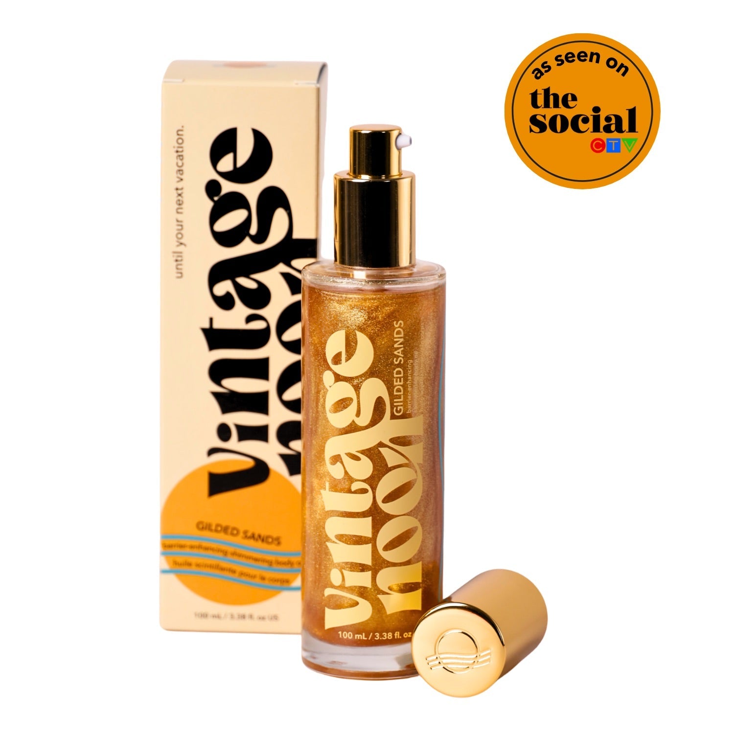 Gilded Sands Barrier-Enhancing Shimmering Body Oil