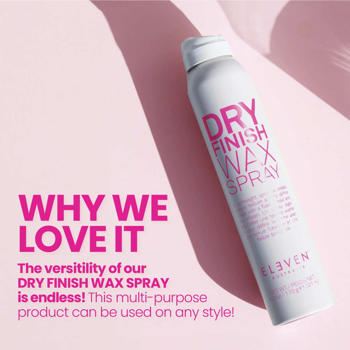 ELEVEN Australia Dry Finish Wax Spray