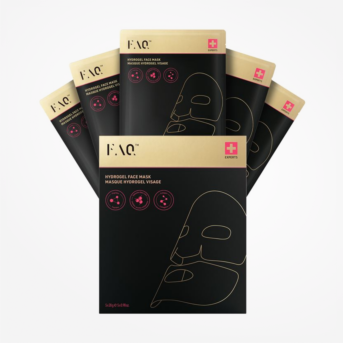 FOREO FAQ Hydrogel Face Mask x 5