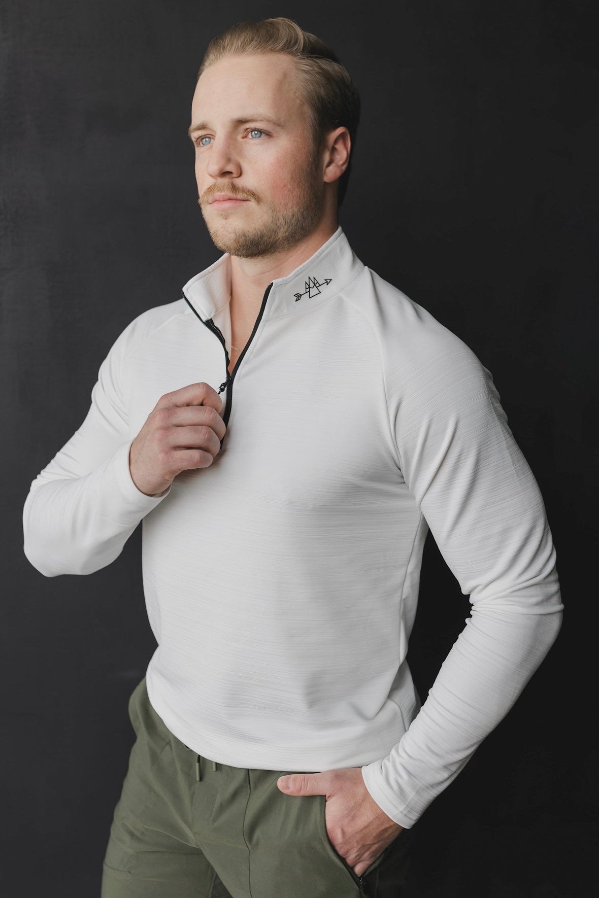 1/4 Zip Long Sleeve (M)
