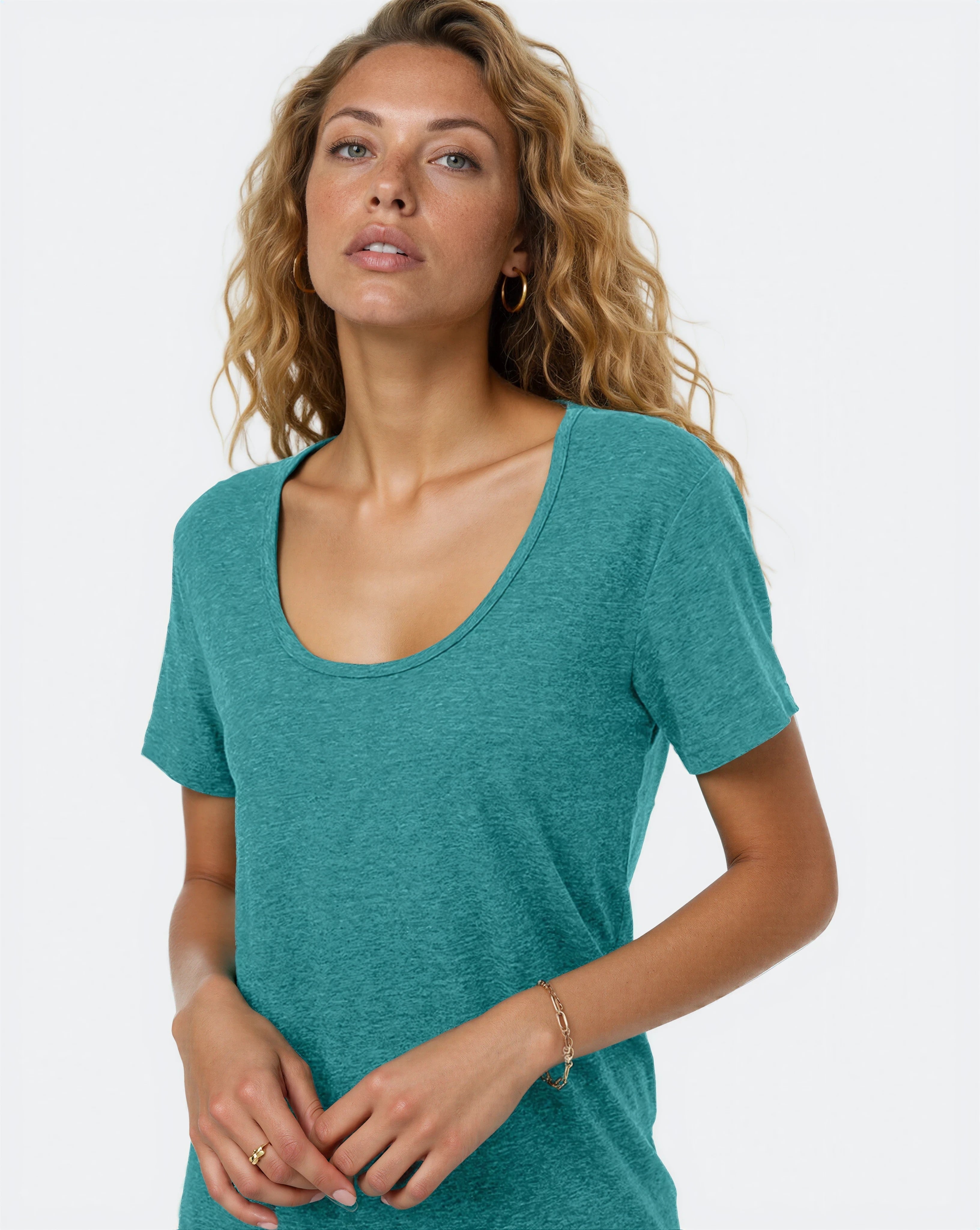 Hemp Scoop Neck T-Shirt