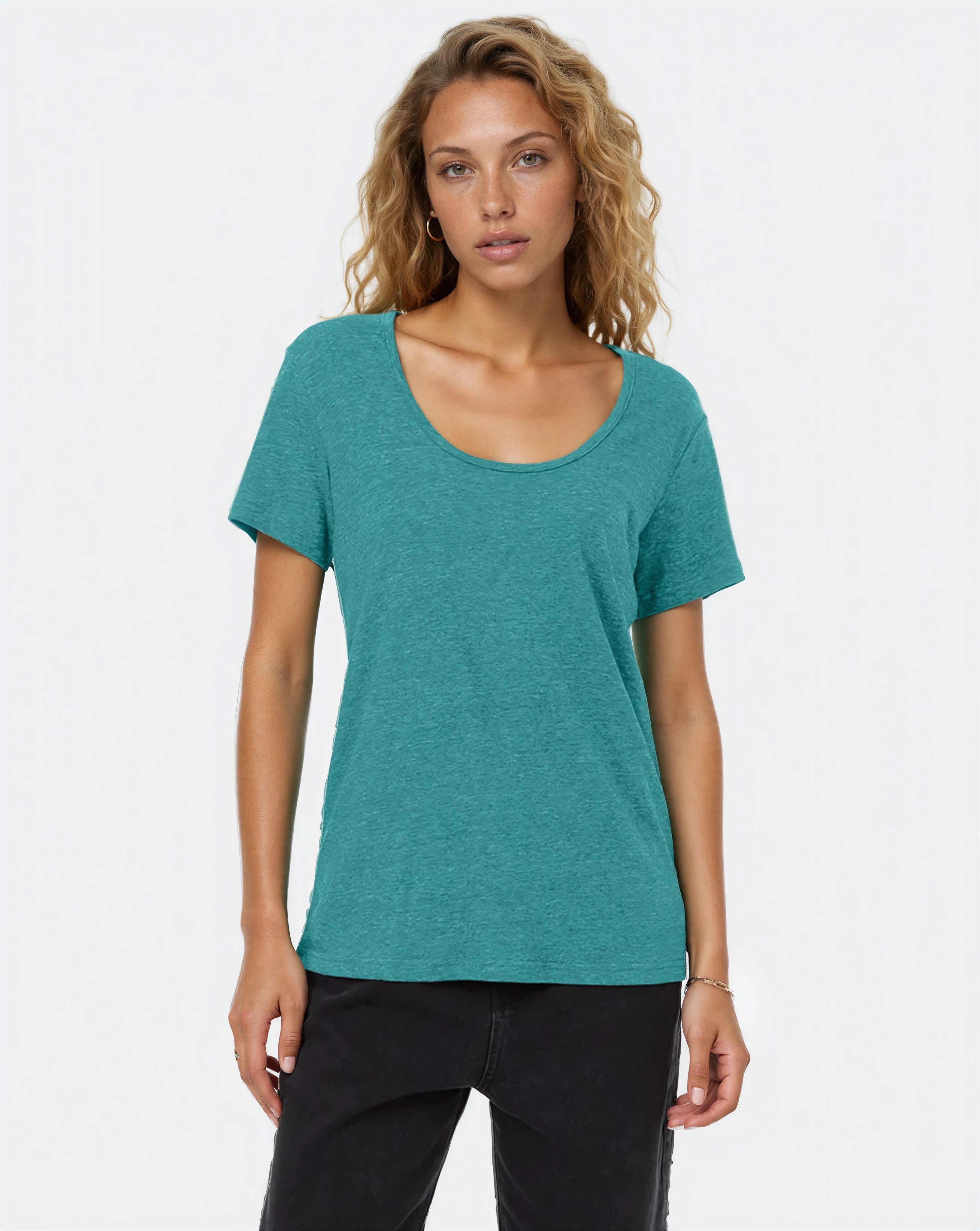 Hemp Scoop Neck T-Shirt