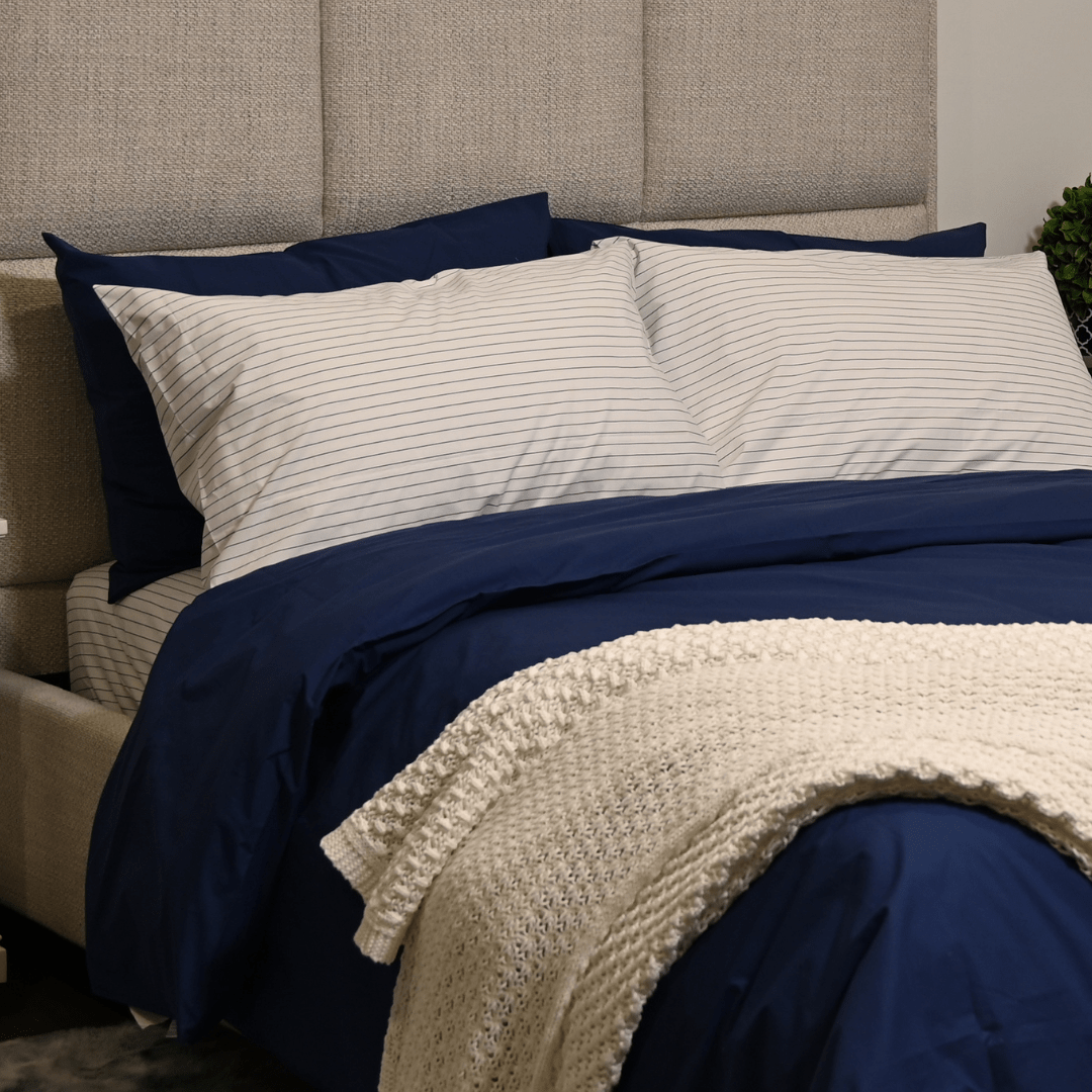 Essential Organic Percale Collection Pillowcase Set