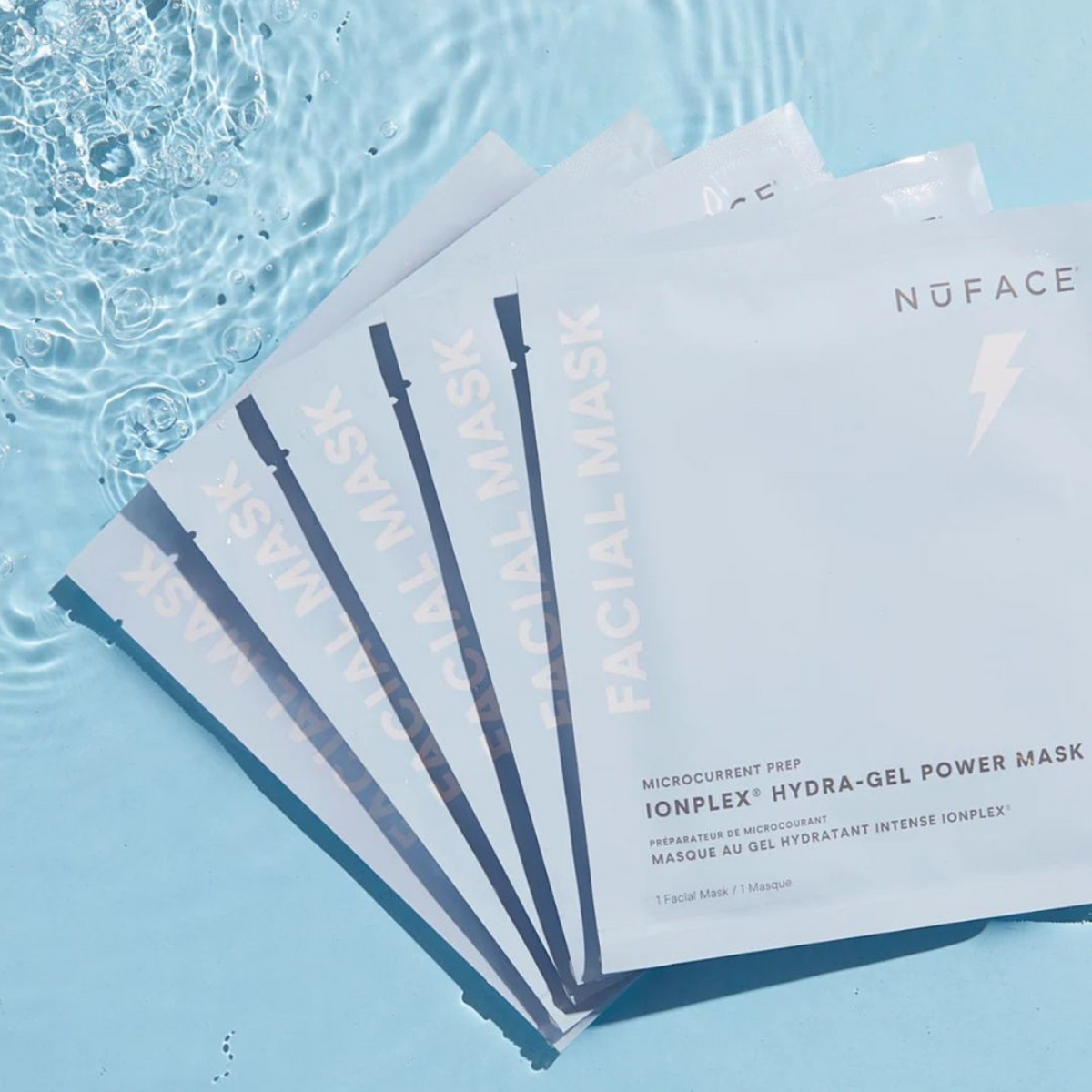 NuFACE IonPlex® Hydra-Gel Power Mask (5 pack)