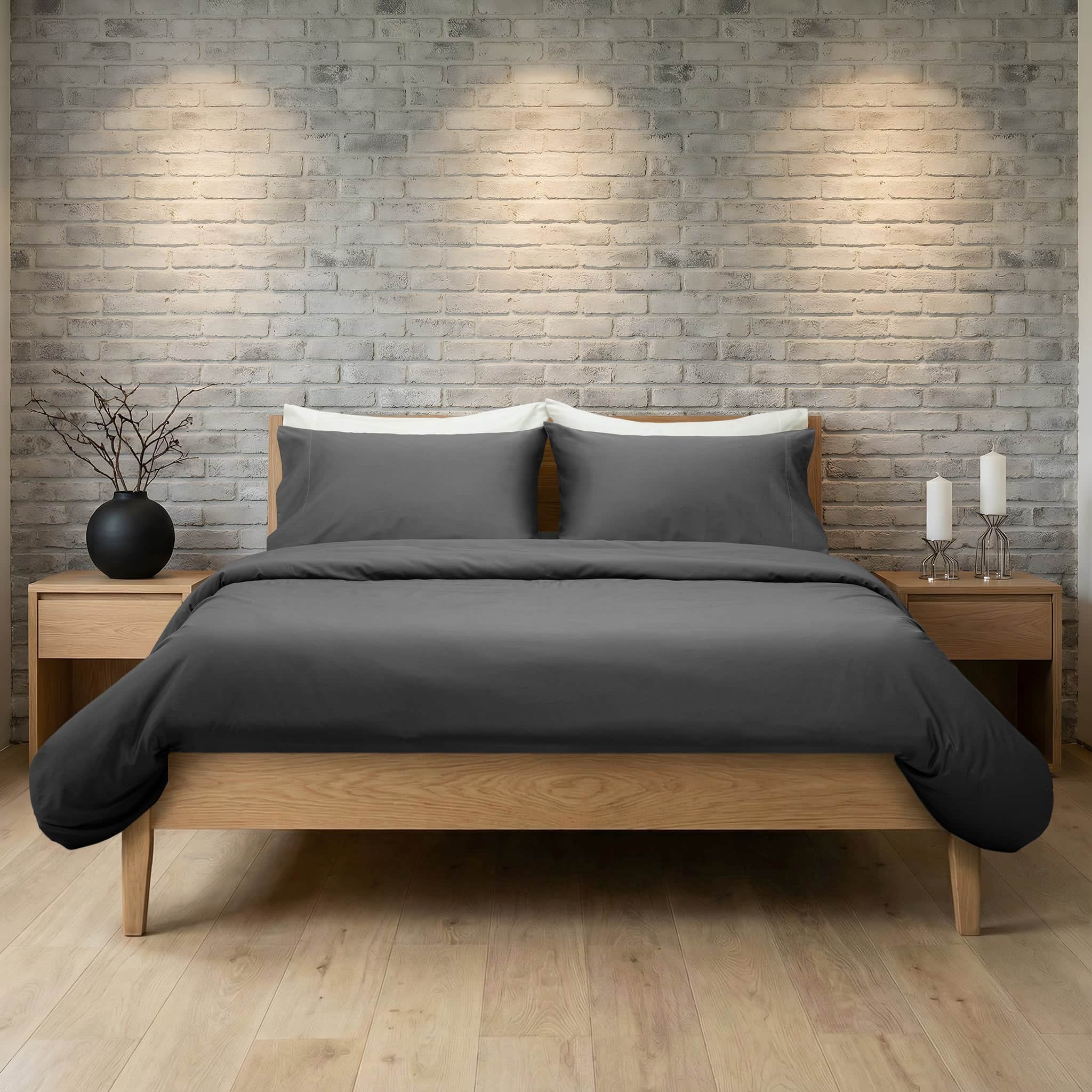 Refined Collection Sateen Duvet Cover Set