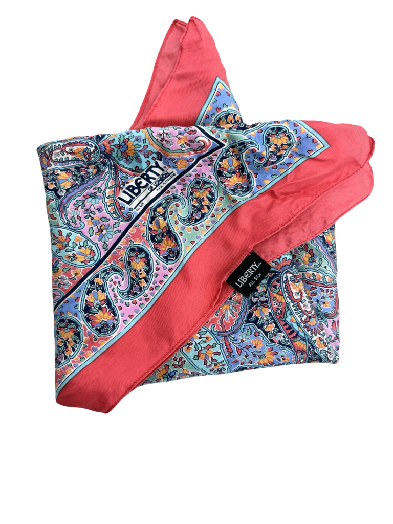 Liberty Floral Silk Scarf