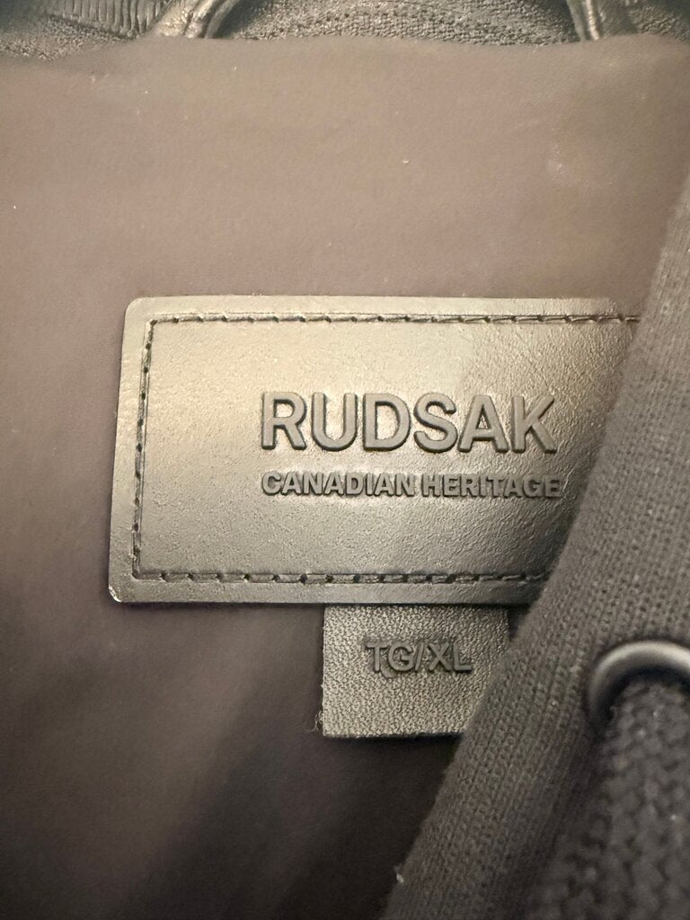 Rudsak Black Malak Leather Moto Jacket