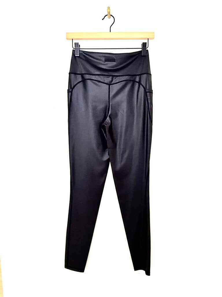 Rudsak Clare High-Shine Black Leggings with Pockets