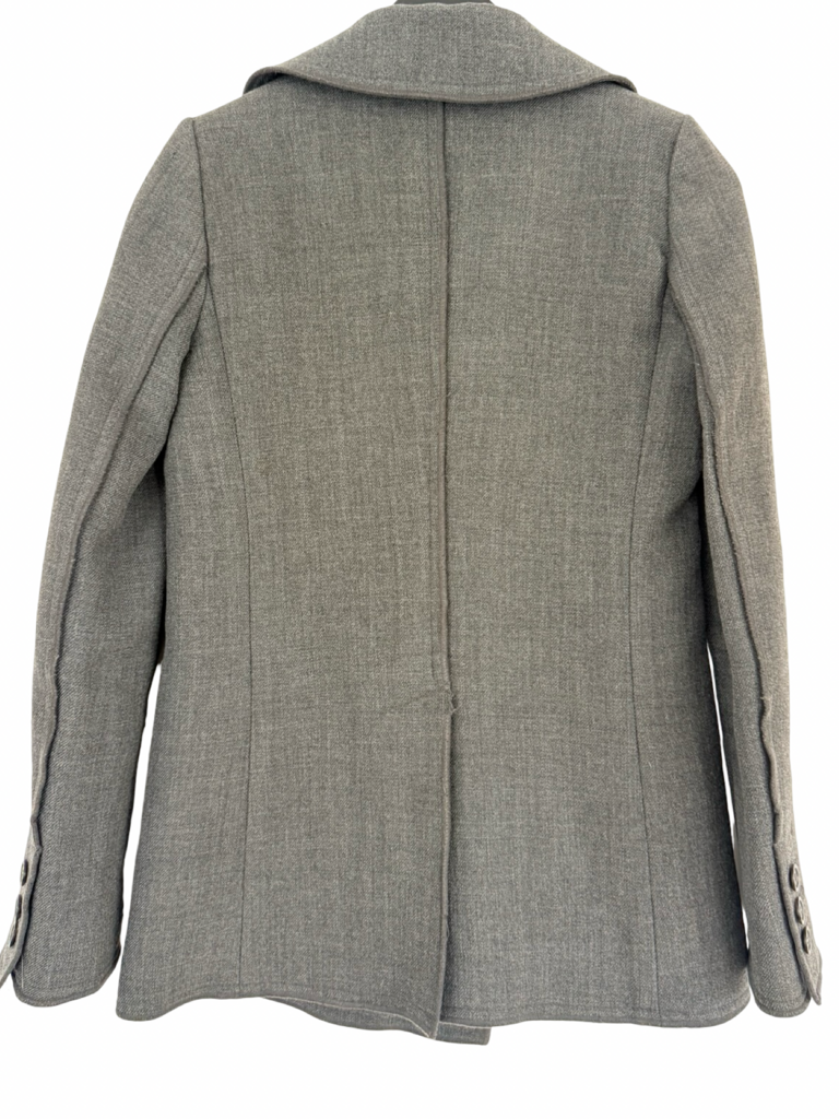 D&G Women's Grey Peacoat