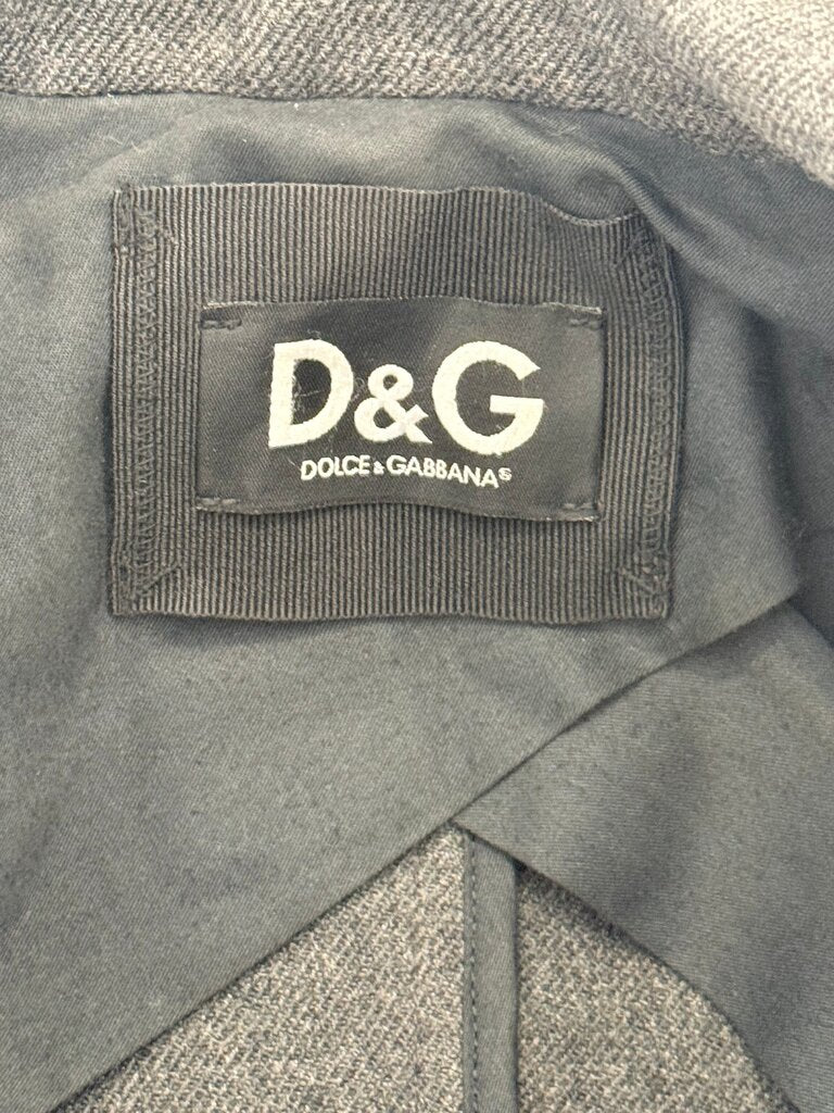 D&G Women's Grey Peacoat