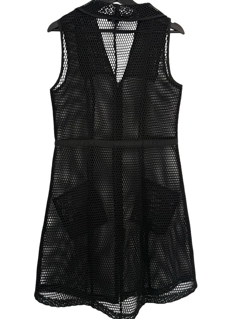 Samuel Dong Black Mesh Vest