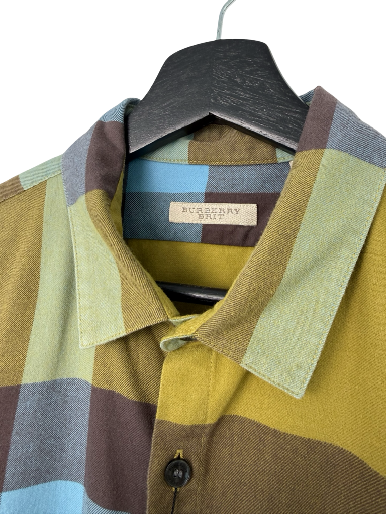 Burberry Brit Colorful Plaid Shirt