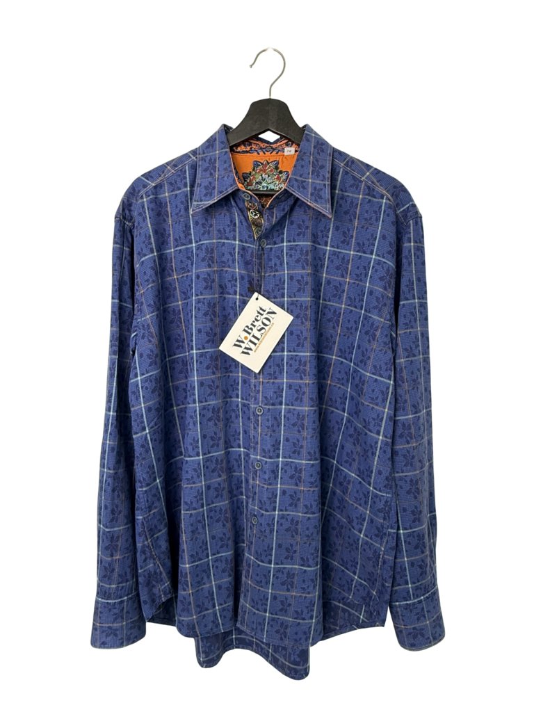 Robert Graham Men's Floral Patterned Button-Up Shirt