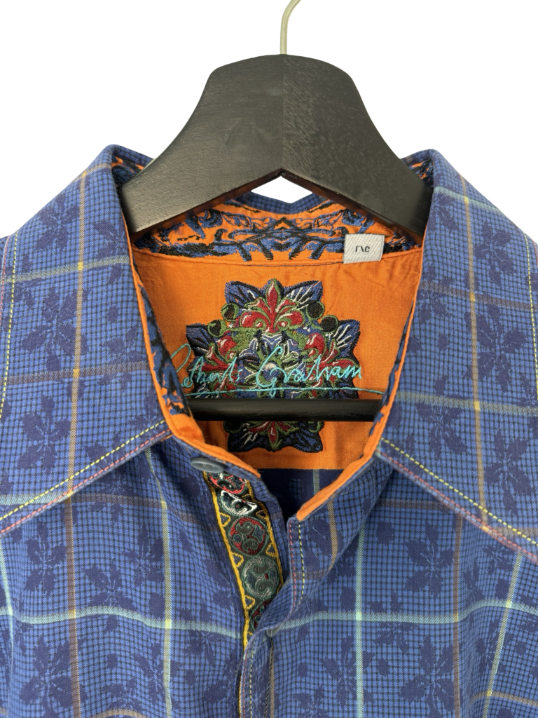 Robert Graham Men's Floral Patterned Button-Up Shirt