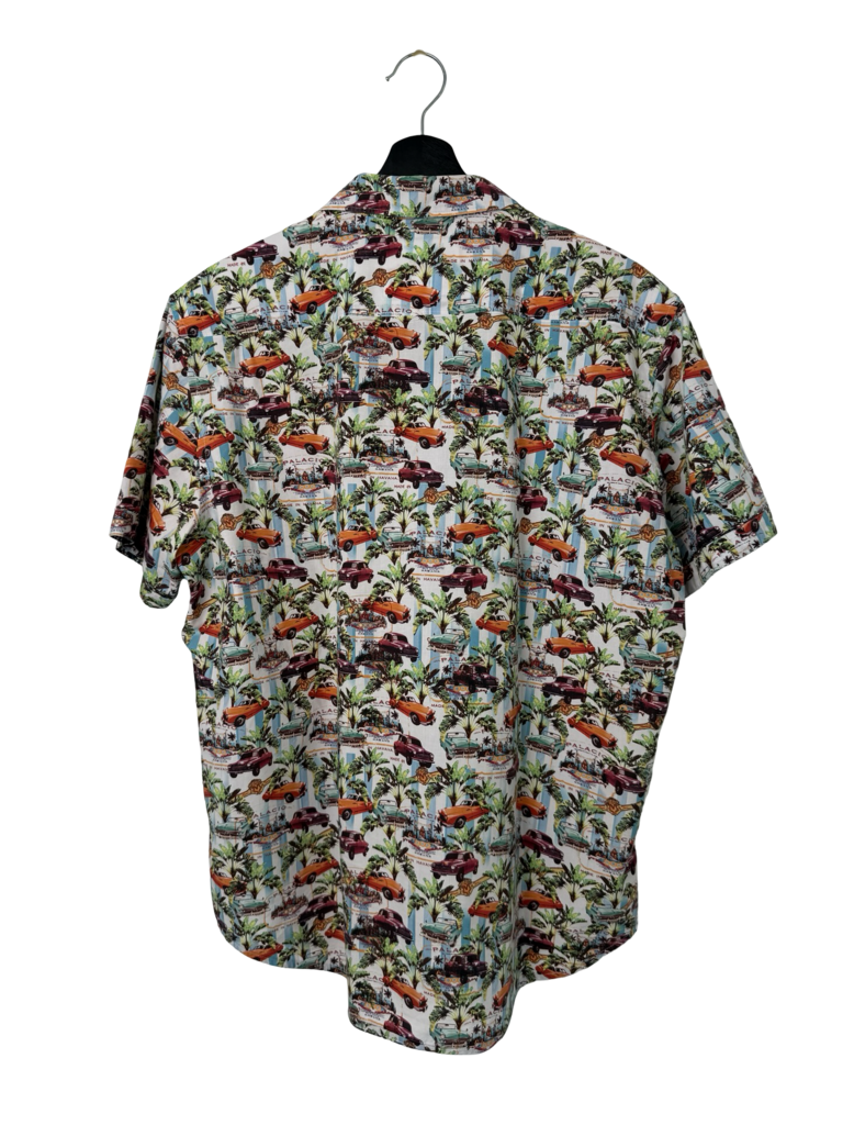 Robert Graham Cuban Print Short Sleeve Shirt