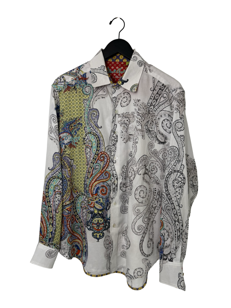 Robert Graham Limited Edition Artistic Print Casual Shirt