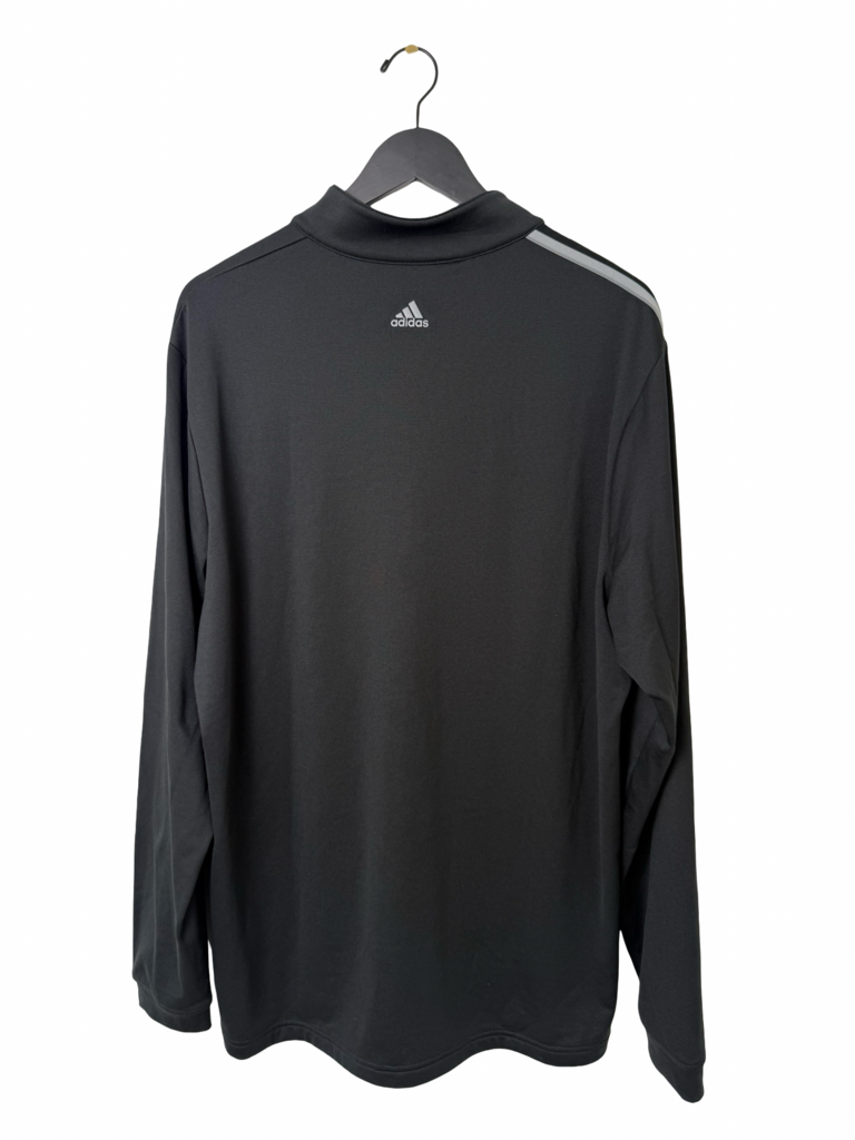 Adidas Men's Black Long Sleeve Golf Shirt