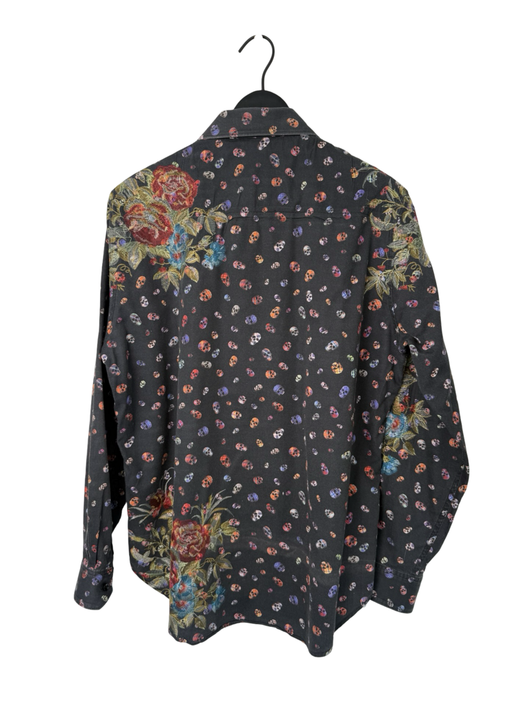Robert Graham Skull Print Button-Up Shirt