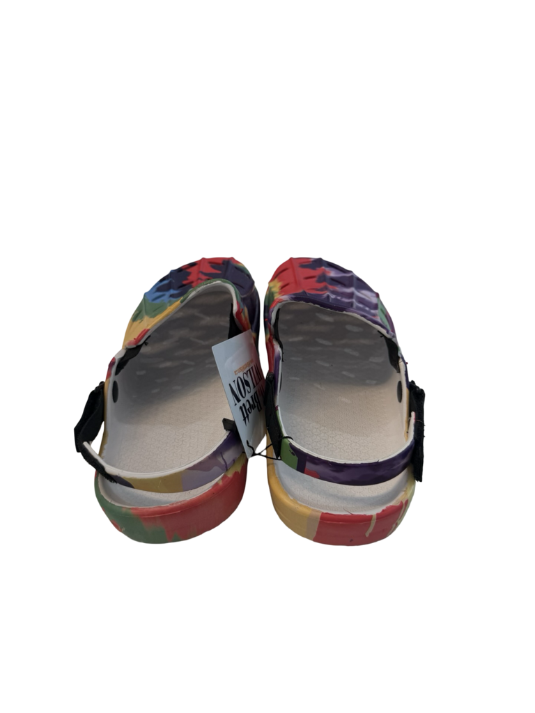 KingSize Colorful Tie-Dye Slip-On Shoes
