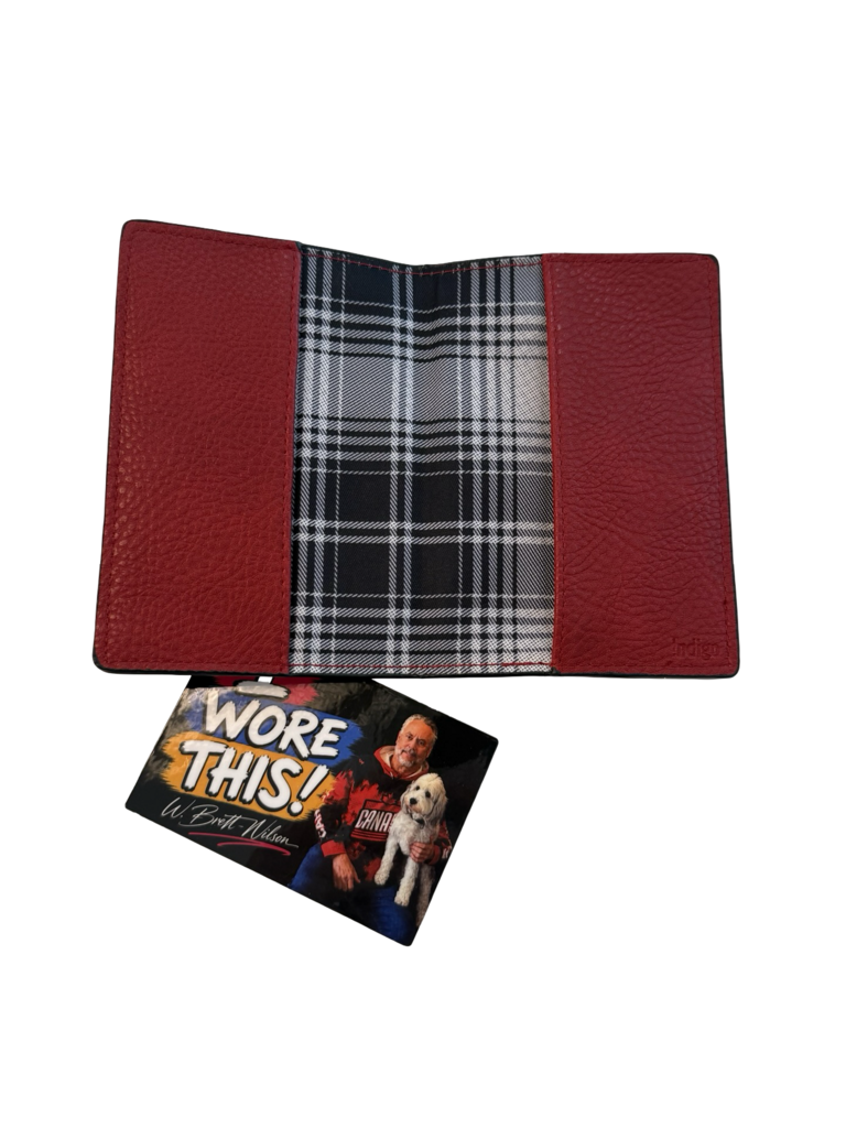 W. Brett Wilson Red Passport Holder