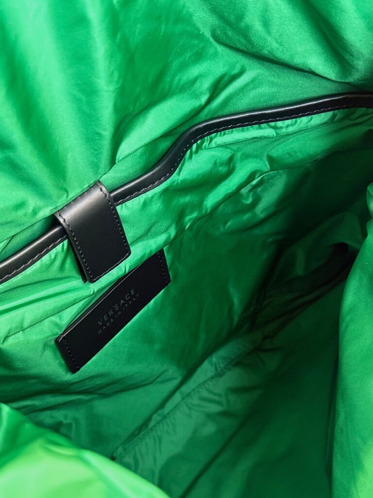 Versace Black Drawstring Backpack