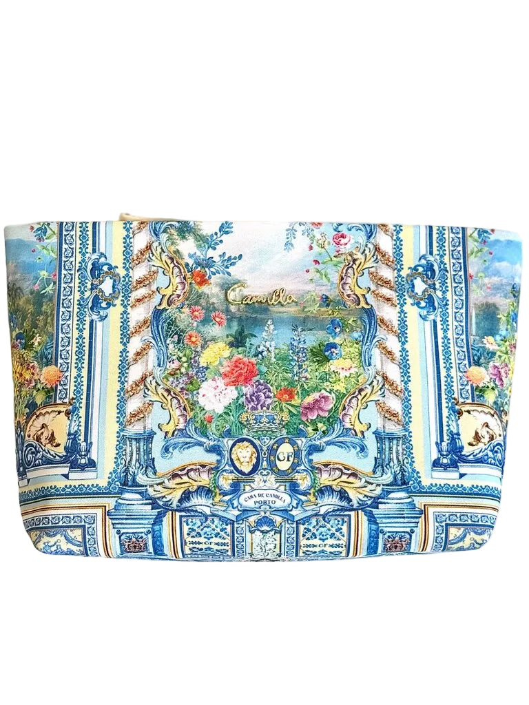 Camilla Floral Print Cosmetic Case - PreLoved & Luxe