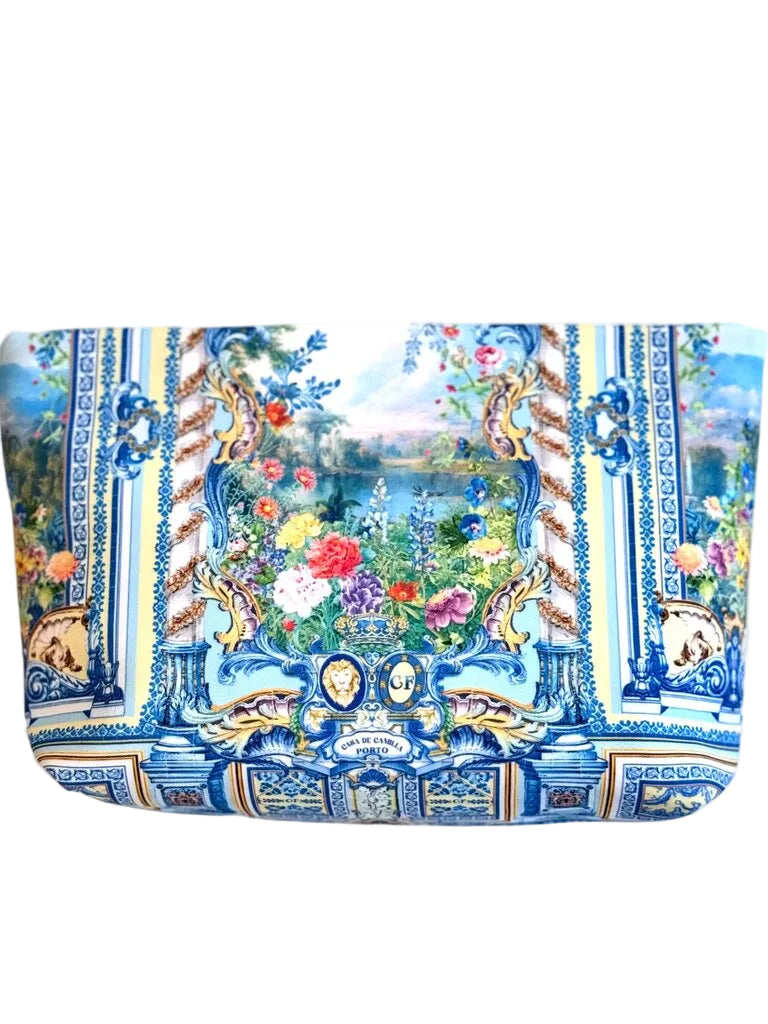 Camilla Floral Print Cosmetic Case - PreLoved & Luxe