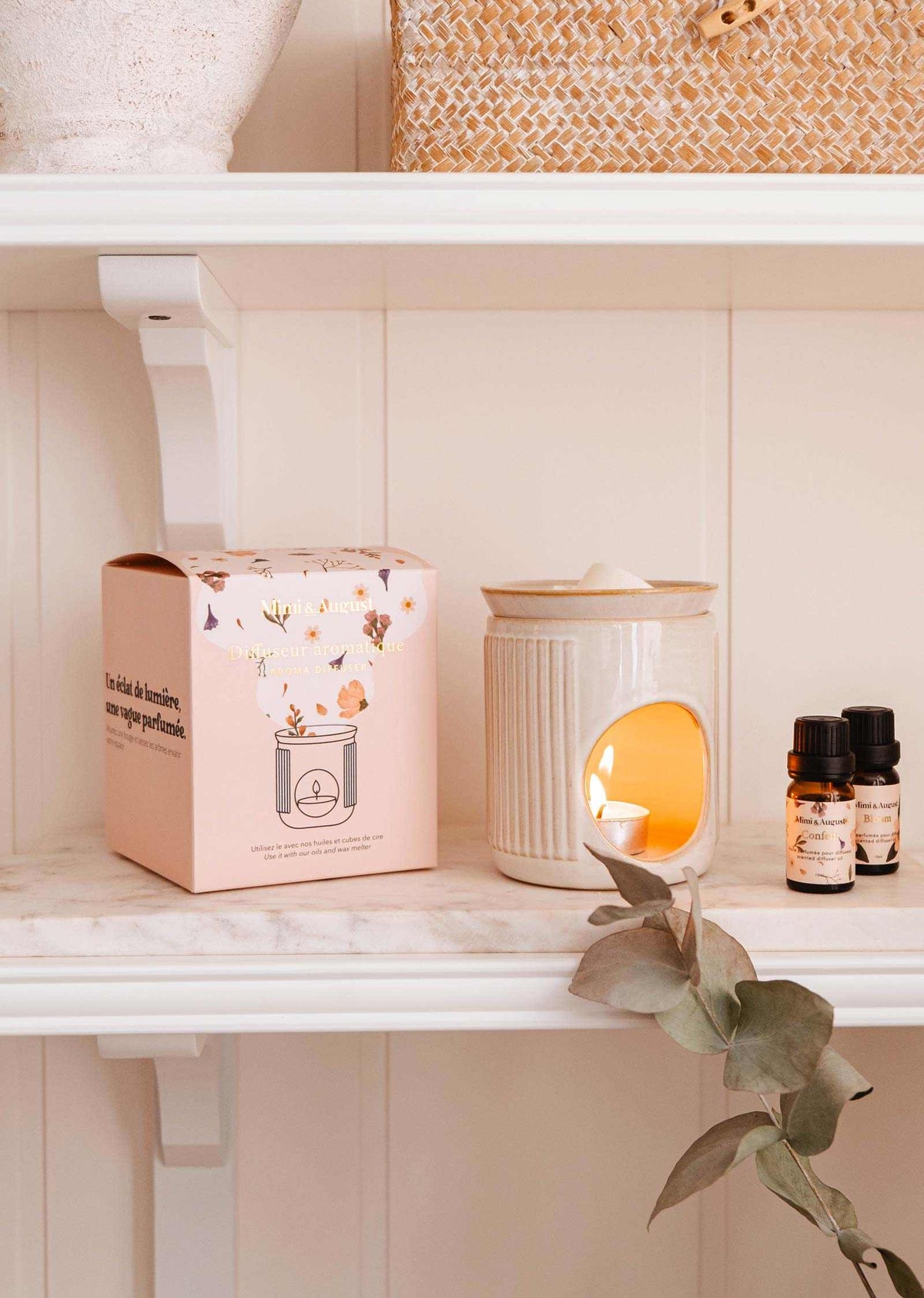 ceramic-wax-warmer-lueur-aromatic-diffuser - PreLoved & Luxe