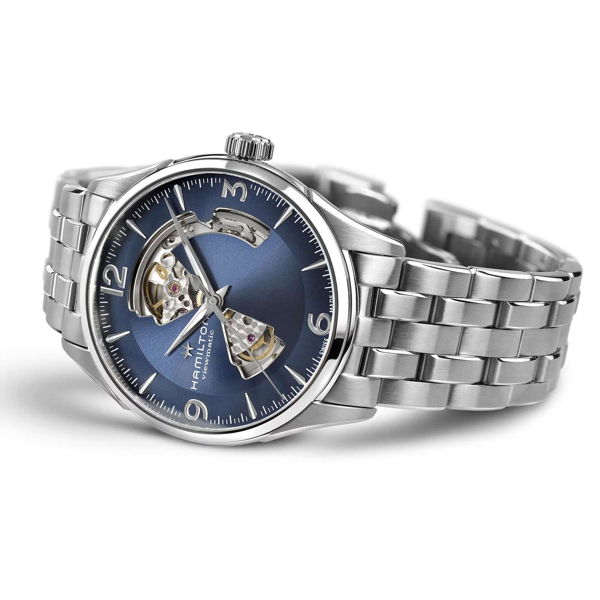 Hamilton Jazzmaster Open Heart Watch H32705141